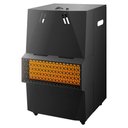 Ver imagem 1 de Aquecedor de Ambiente Ar a Gás Glp Área Externa Portátil Quarto Banheiro Doméstico Aço Preto