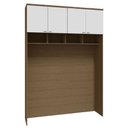 Ver imagem 1 de Guarda Roupa Modulado Ponte 163cm 04 Portas 245cm Alt Setiba