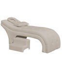 Ver imagem 1 de Maca Estofada Estética Botonê 60 Cm Sobrancelha Cilios Cor:bege