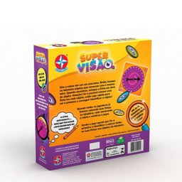 Jogo de Tabuleiro Super Visão 1603100139 Jogos de Mesa Educativo Memória Divertido Infantil Crian - 3