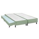 Ver imagem 1 de Cama Box Base C-auxiliar Queen Poli Tecido Green (158x198x27) - Castor