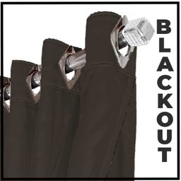Cortina Blackout Lea Corta Luz 5,00 X 2,50 Quarto Marrom - 4