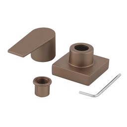 Acabamento para Registro Quadrado Alavanca Corten Chuveiro Banheiro Padrão Deca - 3