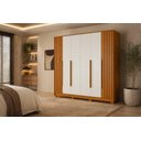 Ver imagem 1 de Roupeiro Casal Deville 6 Portas e 4 Gavetas - Cinamomo Off White - Albatroz