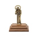Ver imagem 1 de Adorno Pedestal de Mesa Santo Antônio 4 Cm Fornecedor 1 F1-ct17-173-3