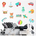 Ver imagem 1 de Adesivo de Parede Infantil para Brinquedoteca e Espaço Kids