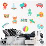 Adesivo de Parede Infantil para Brinquedoteca e Espaço Kids - 1