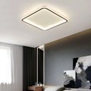 Ver imagem 4 de Lustre Plafon Led 3 em 1 Sobrepor Iluminaçao Moderno Casa Sala Quarto Recepçao Decoraçao Ambiente Lu