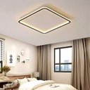 Ver imagem 3 de Lustre Plafon Led 3 em 1 Sobrepor Iluminaçao Moderno Casa Sala Quarto Recepçao Decoraçao Ambiente Lu