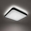 Ver imagem 2 de Lustre Plafon Led 3 em 1 Sobrepor Iluminaçao Moderno Casa Sala Quarto Recepçao Decoraçao Ambiente Lu