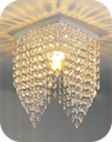 Ver imagem 1 de Lustre Pendente Luminária Cristal Acrílico de Alto Brilho, 17x30. Reflezzo Lustres e Decoração.