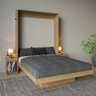 Cama Articulada Casal com Mesas de Cabeceira Amêndoa Cm8041 - 1