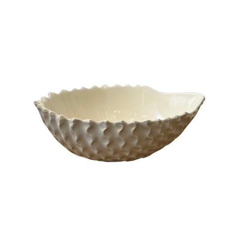 Cuba Sobrepor Banheiro Poliresina Off White 44cm