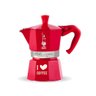 Cafeteira Italiana Moka Express 3 Xícaras Coffee Fest Vermelha Bialetti - 1