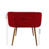 Mini Berço Moises Suede Vermelho - D'classe Decor - 5