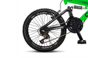 Ver imagem 3 de Bicicleta Gps Aro 20 Dupla Suspensão 21 Marchas Colli Verde