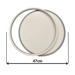 Plafon Sirius 50w Branco 47cm - GMH - 2