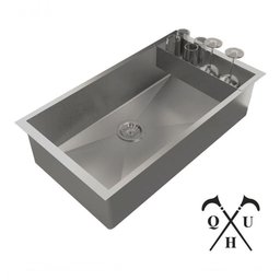 Cuba 70X40 Gourmet Escorredor Canal 42,5,5Cm Organizador - 5
