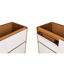 Ver imagem 4 de Balcão de Cozinha Denver Ph 3110 C/ 1 Porta 1 Porta Tempero 2 Gavetas e Divisor de Talheres S/