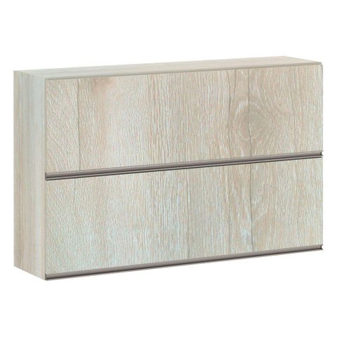 Armário Basculante Duplo 120cm 2 Portas Luci Legno Crema