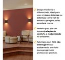 Ver imagem 7 de Arandela Externa Slim Dois Fachos Luminária Parede Led 3w - Marrom