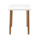 Ver imagem 5 de Mesa Lateral Lunna Retangular MDF Madeira Maciça 45cm Decorise
