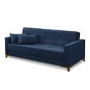 Ver imagem 4 de Sofá Cama 3 Lugares 2,00m Aurora Suede Adonai Estofados