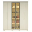 Ver imagem 3 de Roupeiro Império 6 Portas com 2 Portas Reflecta com Pés - Off White
