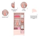 Ver imagem 2 de Quarto de Bebê Completo Doce Sonho com Berço Guarda Roupa 3 Portas Cômoda 4 Gavetas e Colchão Movell