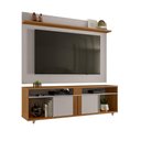 Ver imagem 1 de Conjunto para Sala Rack Nt1290 e Painel de Tv Nt1305 Freijó Off White Notável Móveis