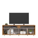 Ver imagem 3 de Conjunto para Sala Rack Nt1290 e Painel de Tv Nt1305 Freijó Off White Notável Móveis