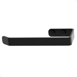 Suporte Porta Papel Higiênico de Parede Preto Fosco F.plus - 4