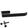 Suporte Porta Papel Higiênico de Parede Preto Fosco F.plus - 3