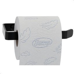 Suporte Porta Papel Higiênico de Parede Preto Fosco F.plus - 2