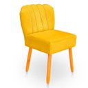 Ver imagem 4 de Kit Cadeira Pétala para Sala de Jantar Confortável e Reforçada Suede