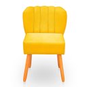 Ver imagem 6 de Kit Cadeira Pétala para Sala de Jantar Confortável e Reforçada Suede