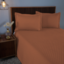 Ver imagem 6 de Kit Cobre Leito Casal Comfort 3 Peças Microfibra Matelado: Terracota