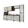 Cozinha Completa 6 Peças Austria Valdemoveis Chocolate/Off White - 1