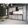 Cozinha Completa 6 Peças Austria Valdemoveis Chocolate/Off White - 3