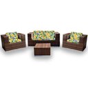 Ver imagem 1 de Conjunto Bora Bora - 1 Sofá 2 Lugares + 2 Poltronas + 1 Mesa de Centro - Cozumel