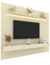 Ver imagem 2 de Painel Ripado e Rack Home Suspenso Tv até 85 com Led Juca