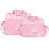 Kit Bolsas Maternidade Mave Baby Giraffe Rosa - 1