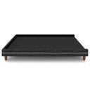 Ver imagem 6 de Cama Queen Base Box Pés Madeira 168cm Suném P05 Linho Cinza Escuro - Lyam Decor