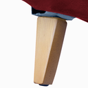 Ver imagem 5 de Poltrona Cama Pet Hannah Luxo - Veludo Vermelho