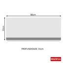 Ver imagem 6 de Aéreo Glamy 80cm 1 Porta Suspensa Madesa