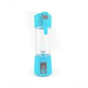 Ver imagem 1 de Mini Liquidificador Portátil Recarregável Usb 6 Lâminas Azul
