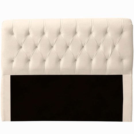 Cabeceira Casal Queen Cama Box Estofada Elisa 160 Cm Veludo