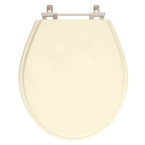 Assento Sanitário Poliester Carina Bone (Bege Claro) para Vaso Ideal Standard