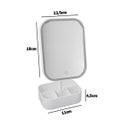 Ver imagem 5 de Espelho Mesa Led Usb Portatil Maquiagem Camarim:branco