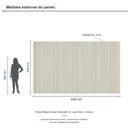 Ver imagem 3 de Painel Ripado Smart 400x240 cm (sem Furo) Incolar Luna